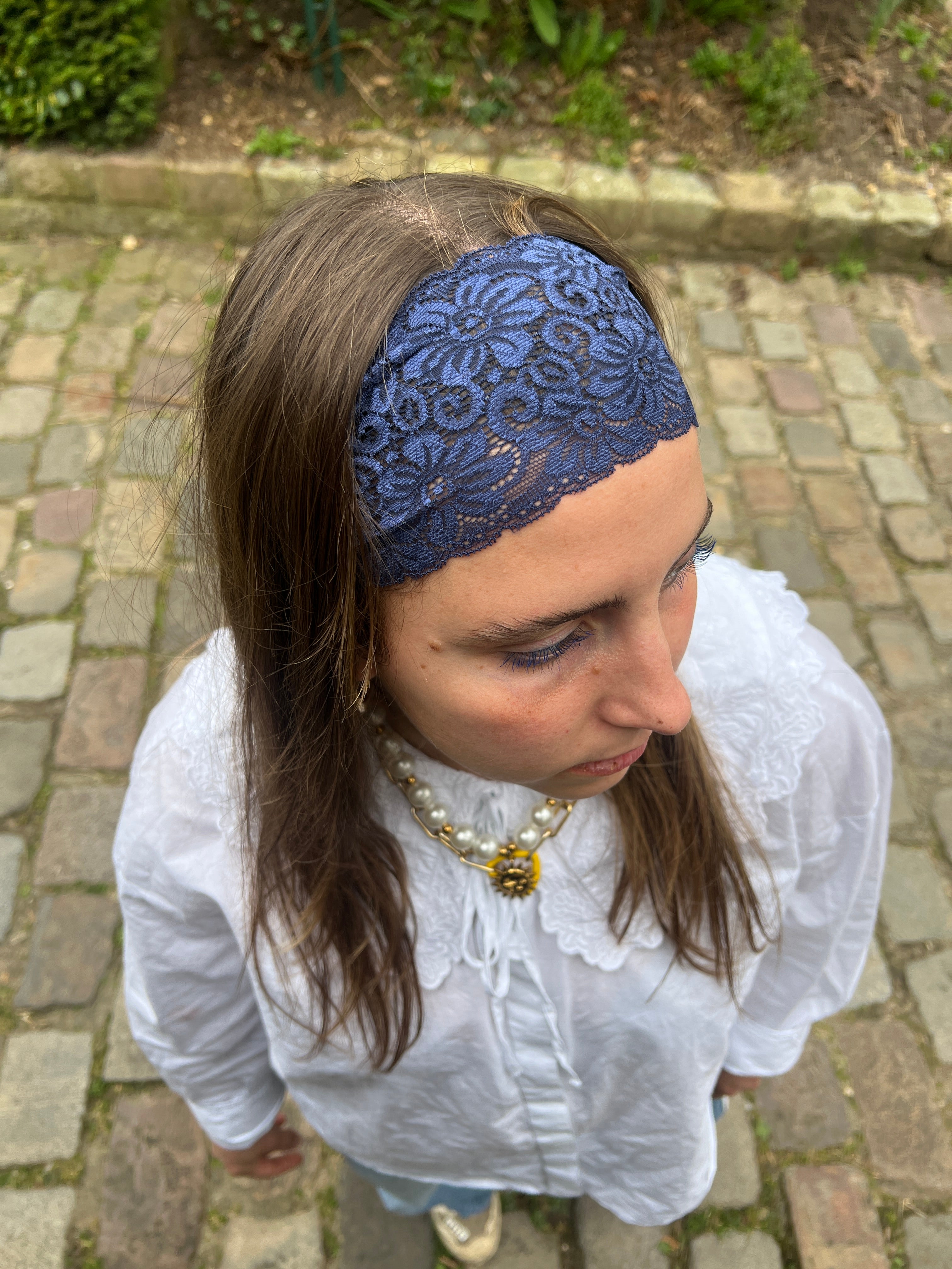 Maxi bandeau dentelle Bymo