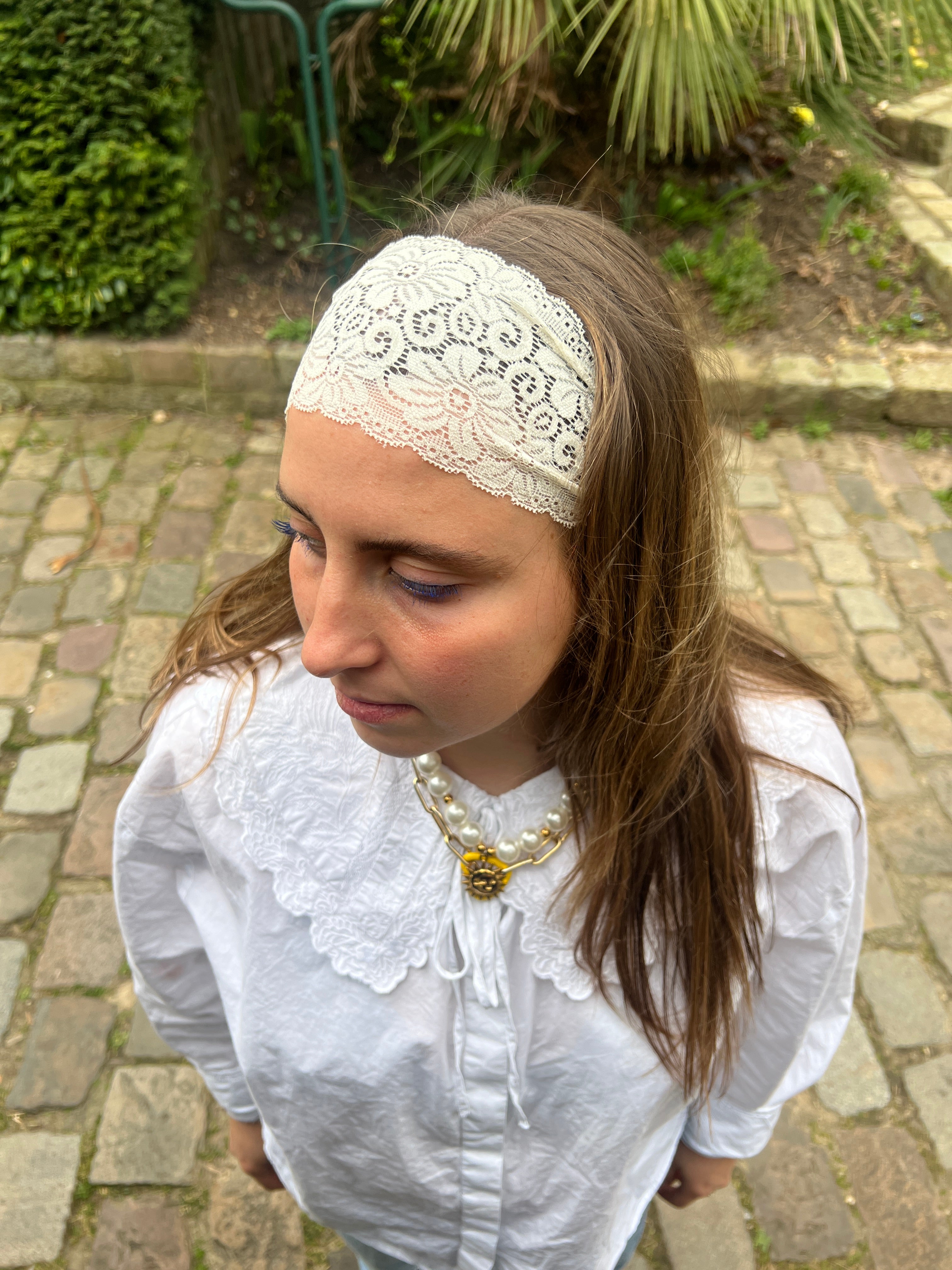 Maxi bandeau dentelle Bymo