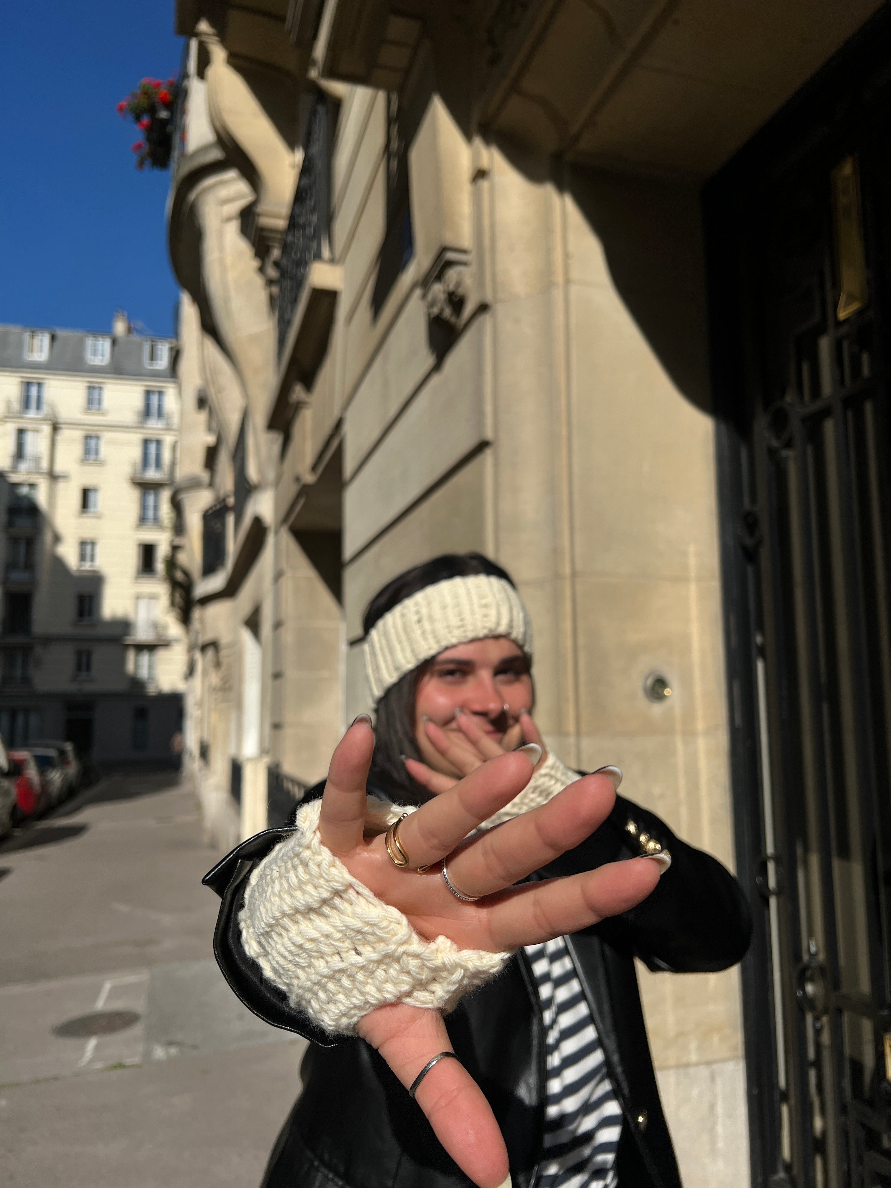 Les mitaines en crochet