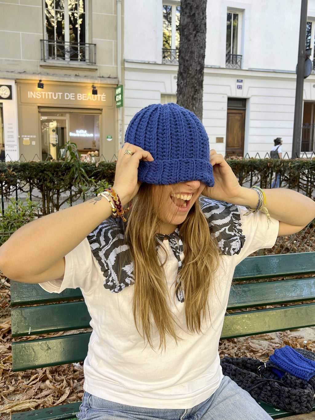 Le bonnet en crochet